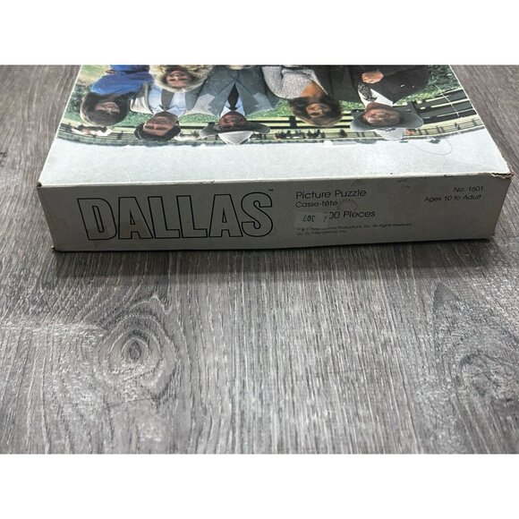 1980 Dallas Cast No 1601 Picture Puzzle 500 Piece 18'' × 24'' - Picture 4 of 5